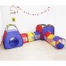 4 in 1 Children Kids Playhouse Tent, Ball Pit, Tunnels with Storage Bag